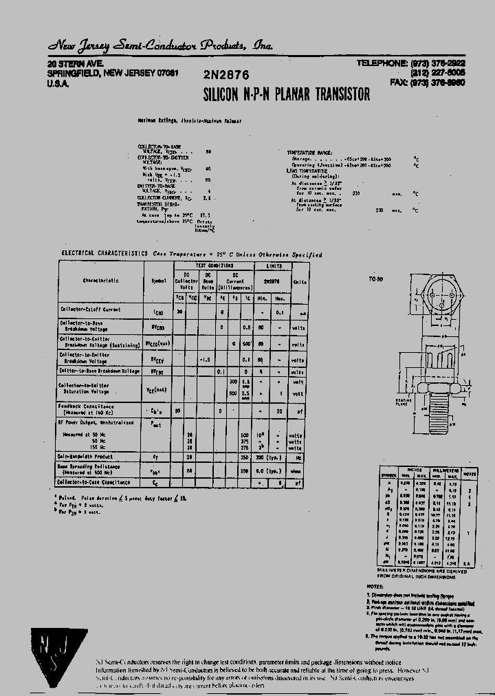 2N2876_4275441.PDF Datasheet