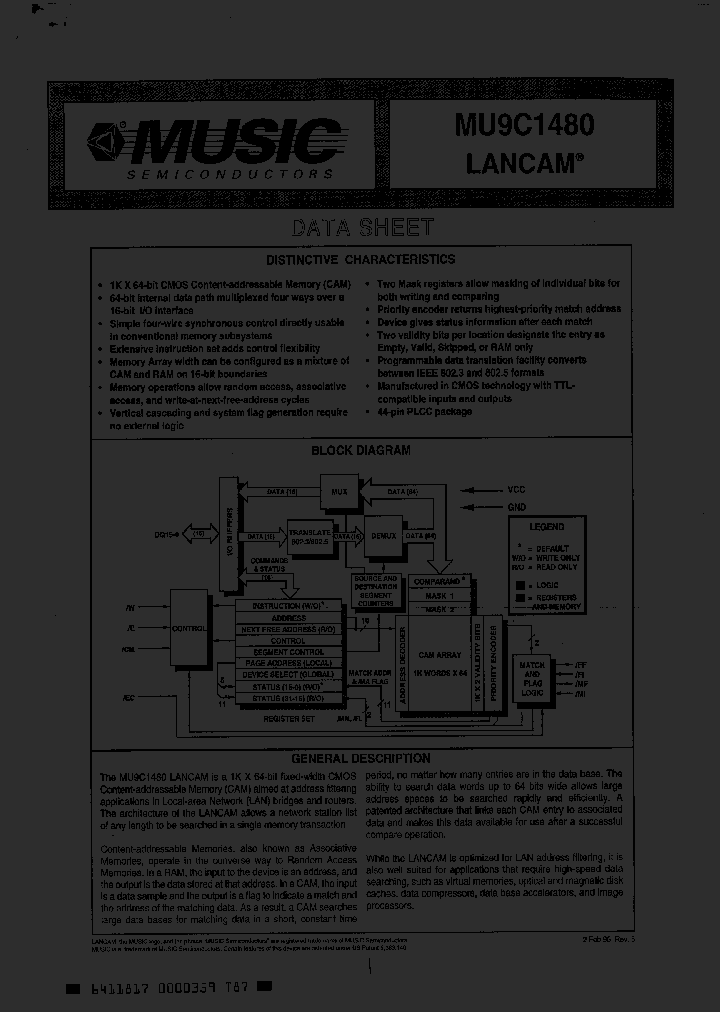 MU9C1480-15DC_4276523.PDF Datasheet