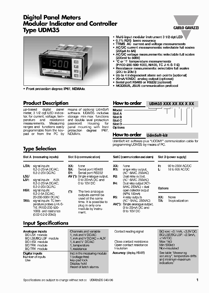UDM35TRXSXR2LTX_4277517.PDF Datasheet