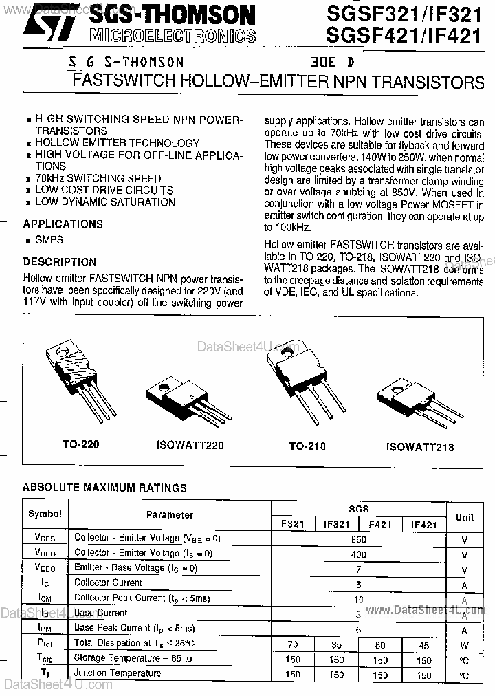 SGSF421_4286340.PDF Datasheet