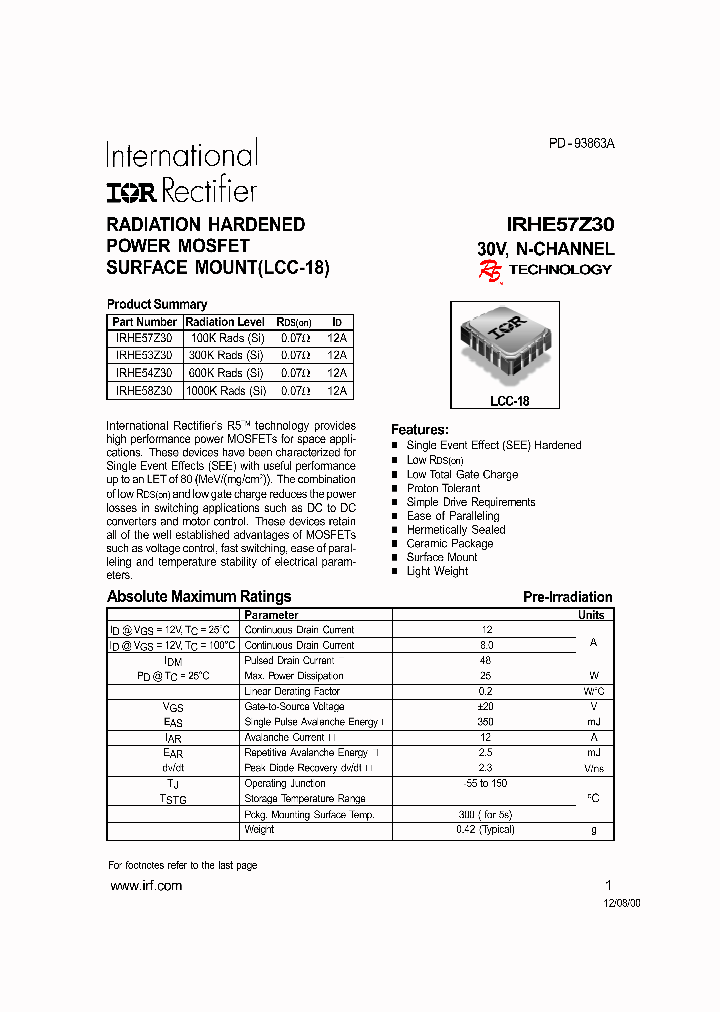 IRHE58Z30_4288446.PDF Datasheet