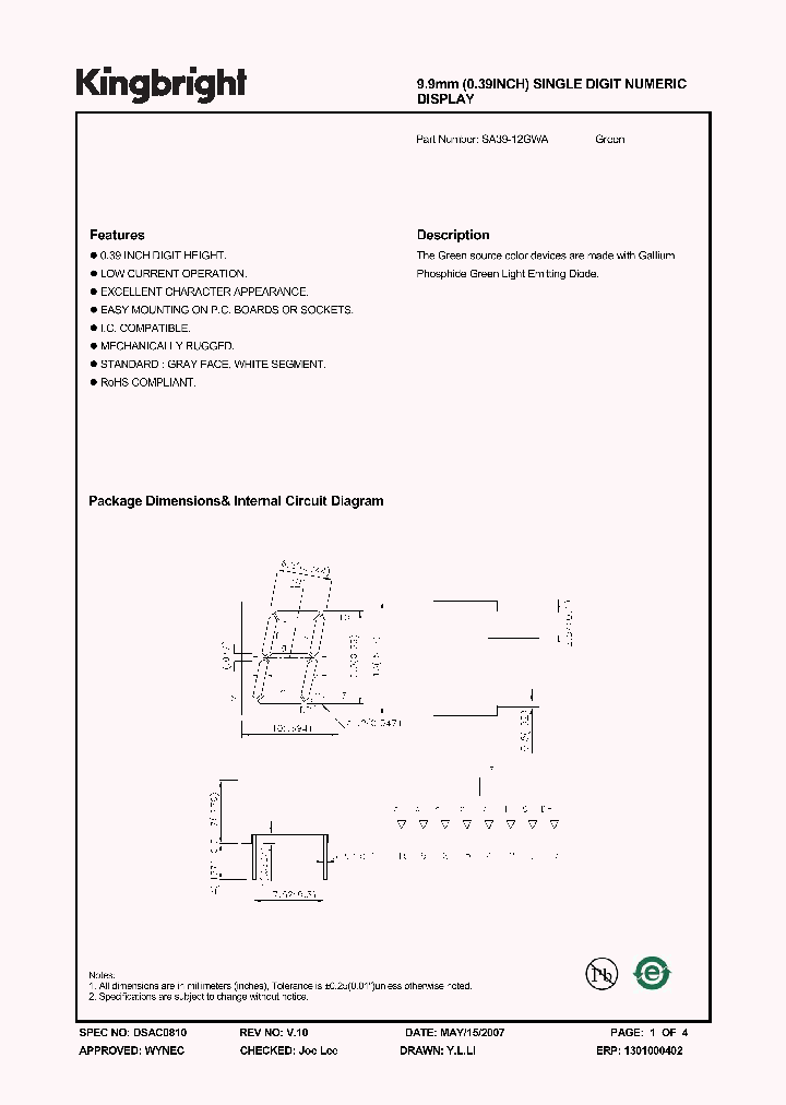 SA39-12GWA_4294969.PDF Datasheet