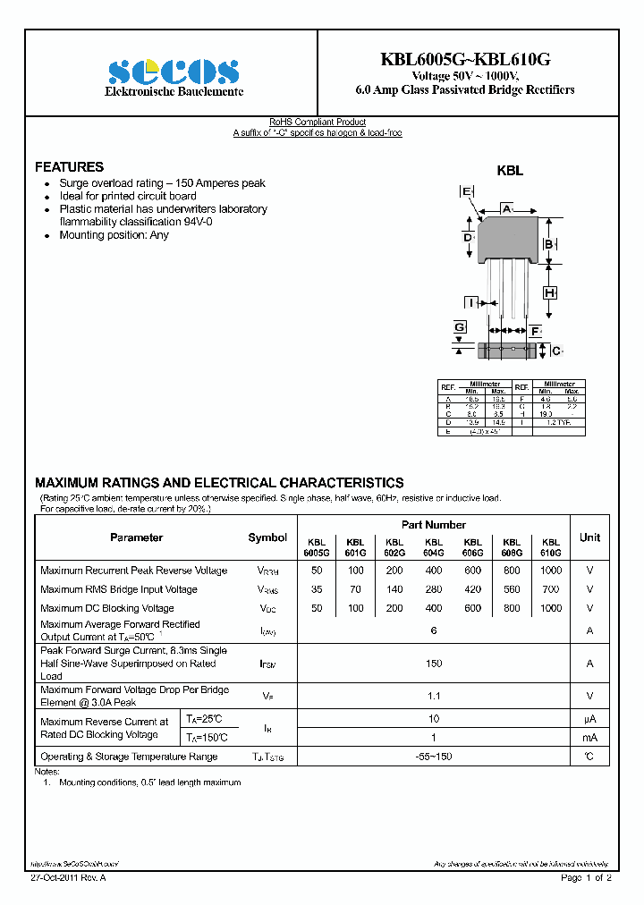 KBL6005G_4296321.PDF Datasheet