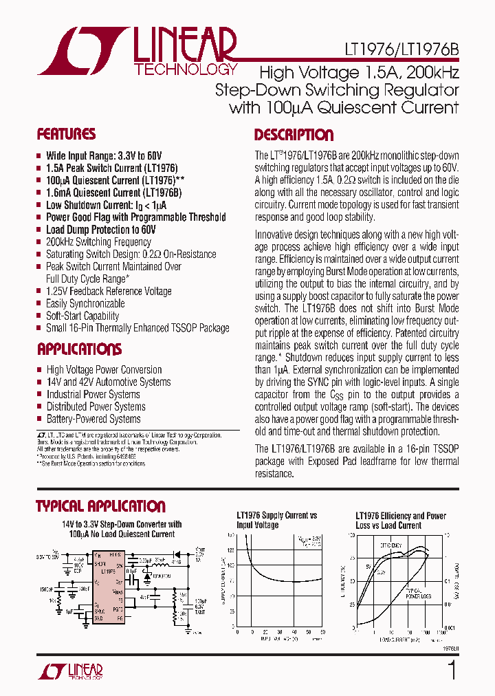 LT1976BIFEPBF_4296801.PDF Datasheet