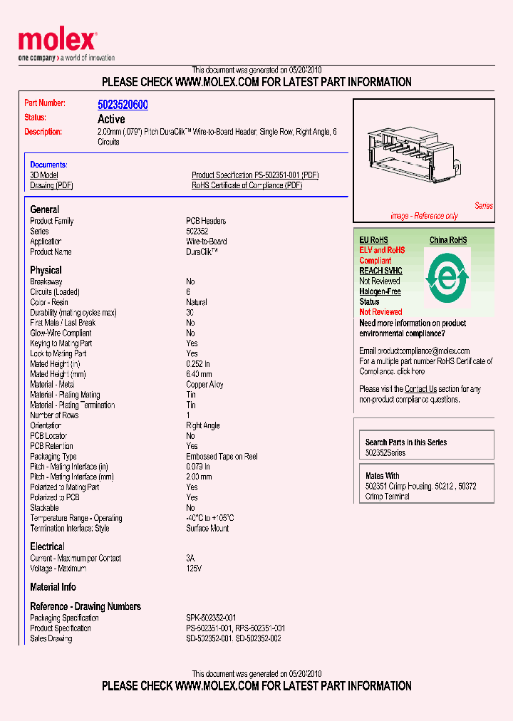 5023520600_4333388.PDF Datasheet