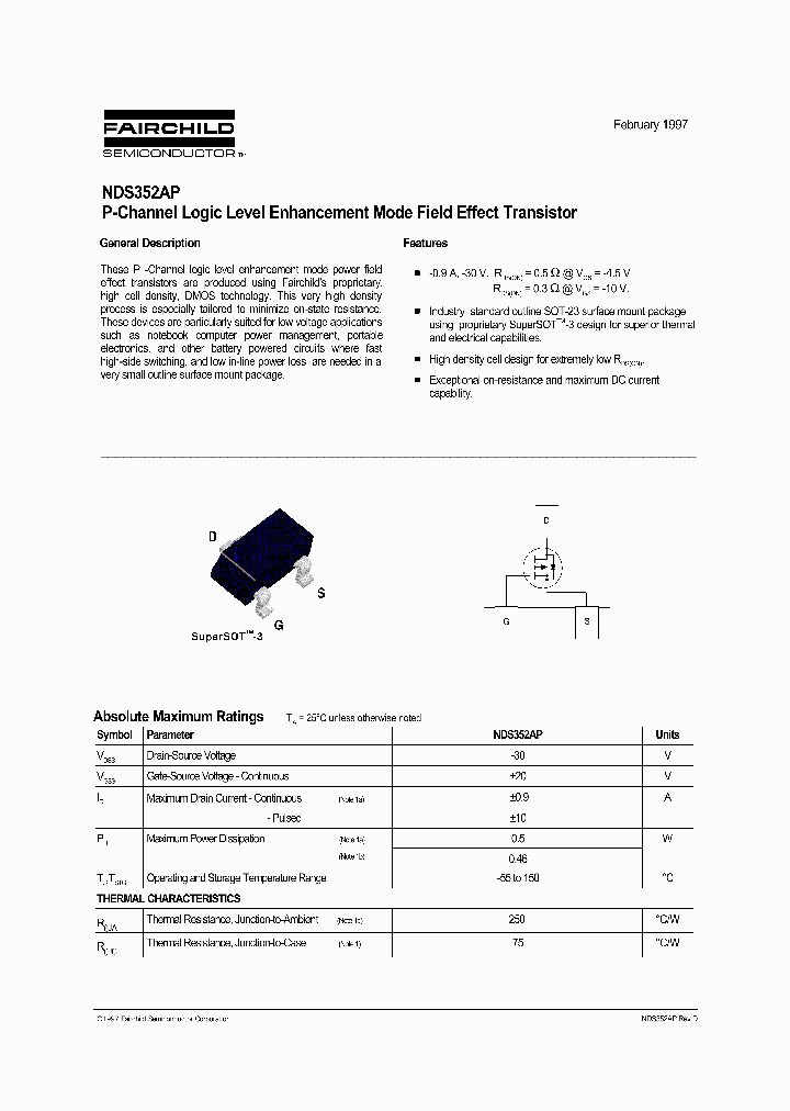 NDS352APNL_4345105.PDF Datasheet