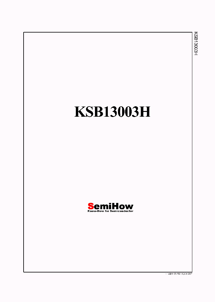 KSB13003H_4347875.PDF Datasheet