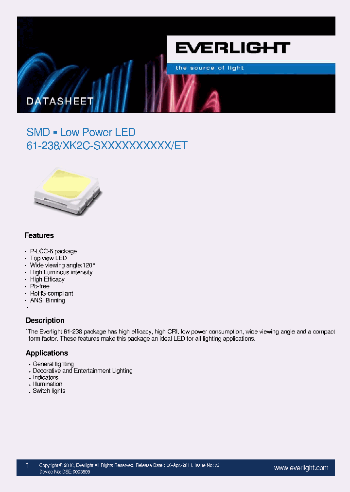 61-238XK2C-SXXXXXXXXXX-ET_4359709.PDF Datasheet