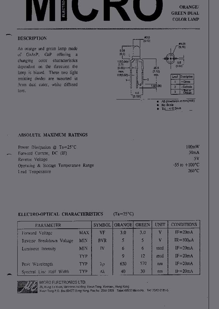 MOGB39W_4367074.PDF Datasheet