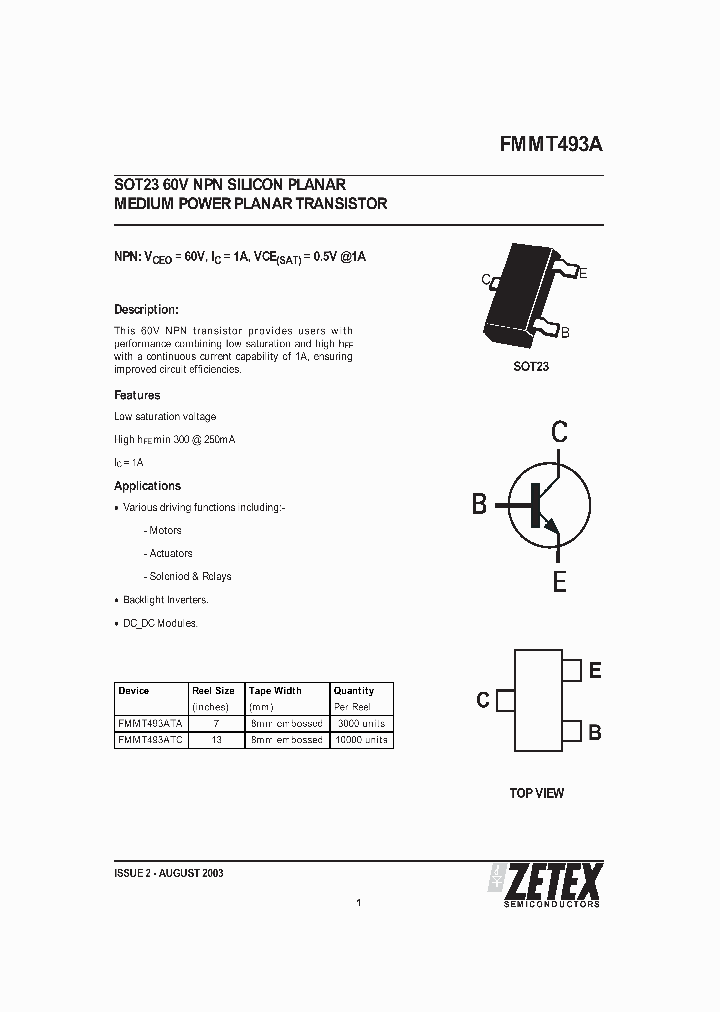 FMMT493A_4382621.PDF Datasheet