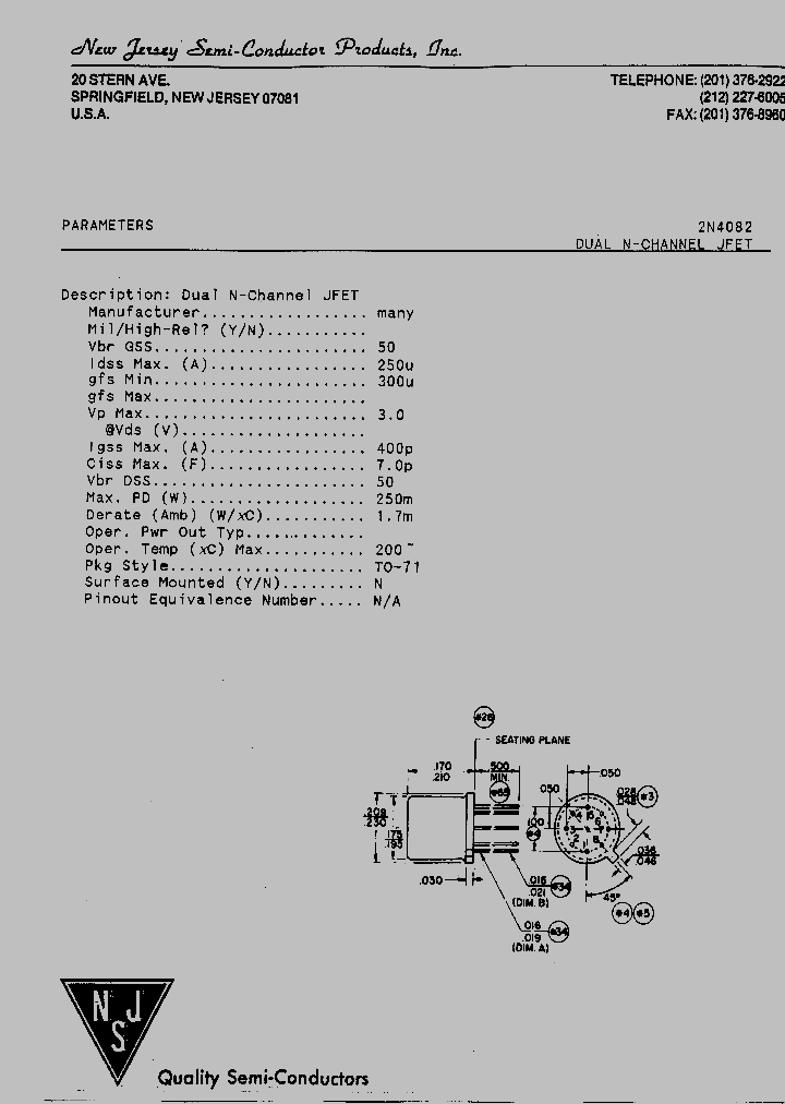 2N4082_4382916.PDF Datasheet