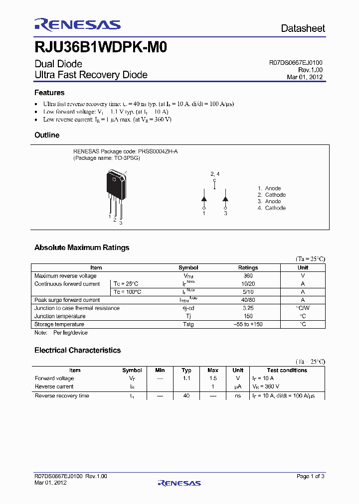RJU36B1WDPK-M0_4411238.PDF Datasheet