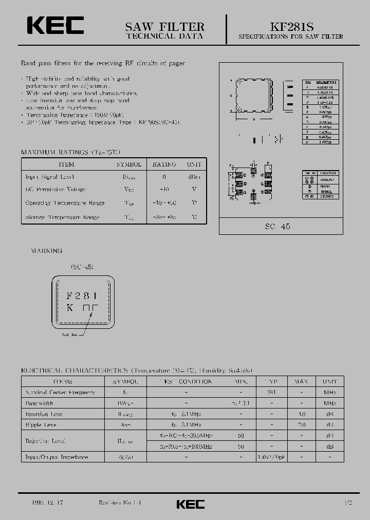 KF281S_4442118.PDF Datasheet