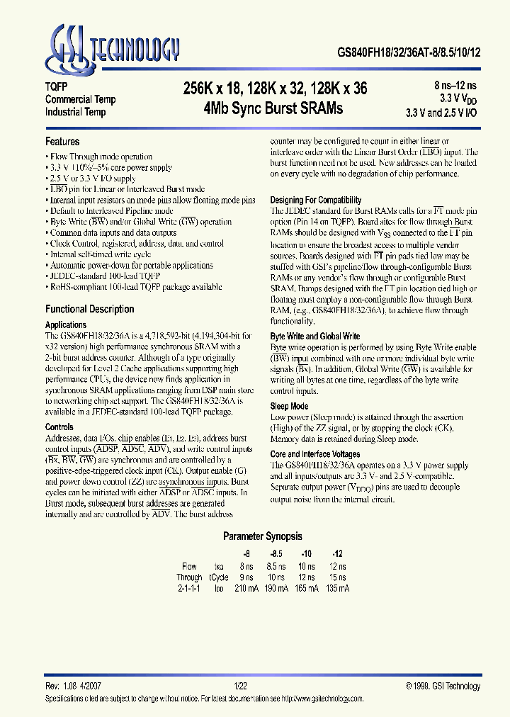 GS840FH18AT-12_4449263.PDF Datasheet