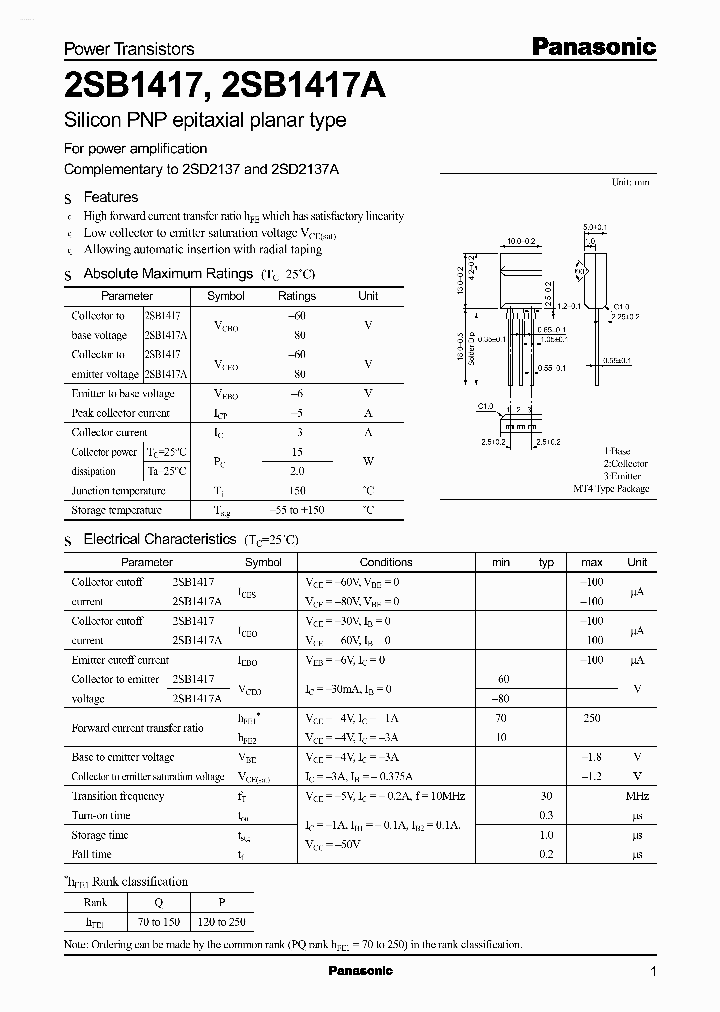 B1417_4462295.PDF Datasheet