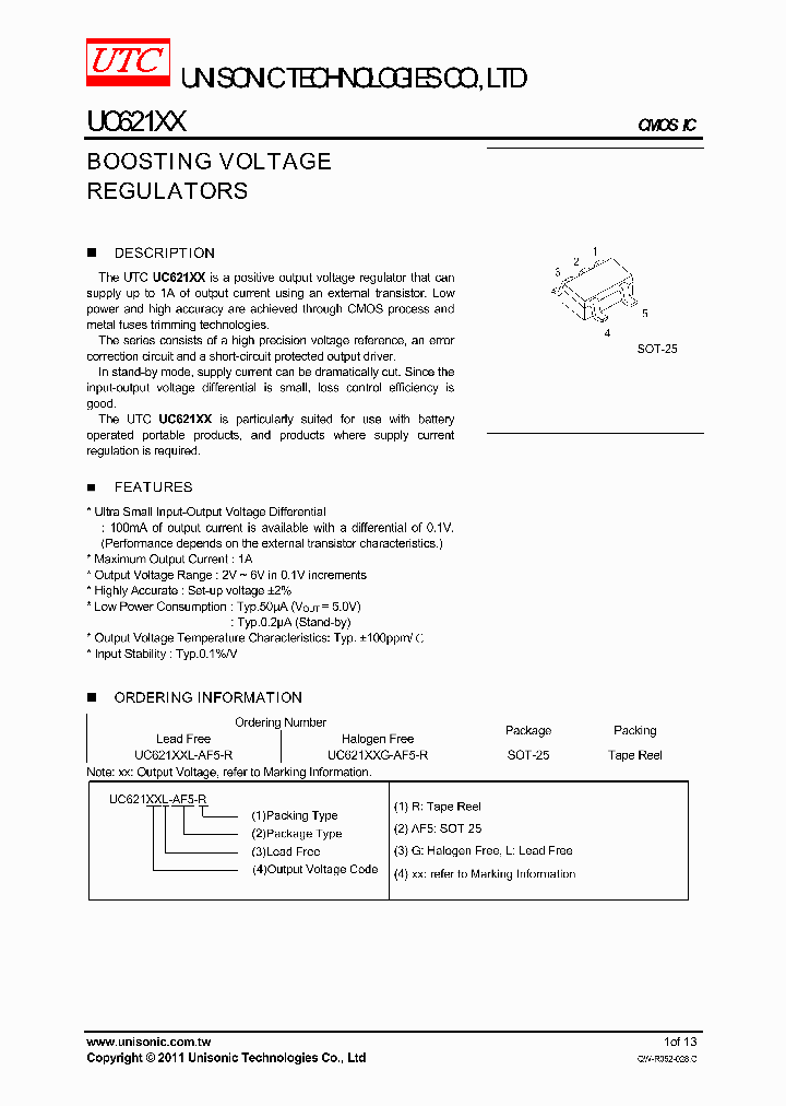 UC621XXL-AF5-R_4464490.PDF Datasheet