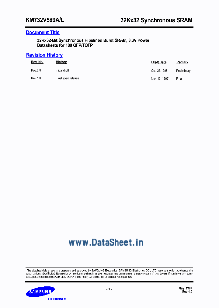 KM732V589A_4476524.PDF Datasheet