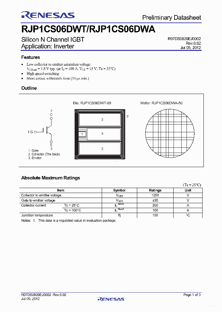 RJP1CS06DWA_4498691.PDF Datasheet
