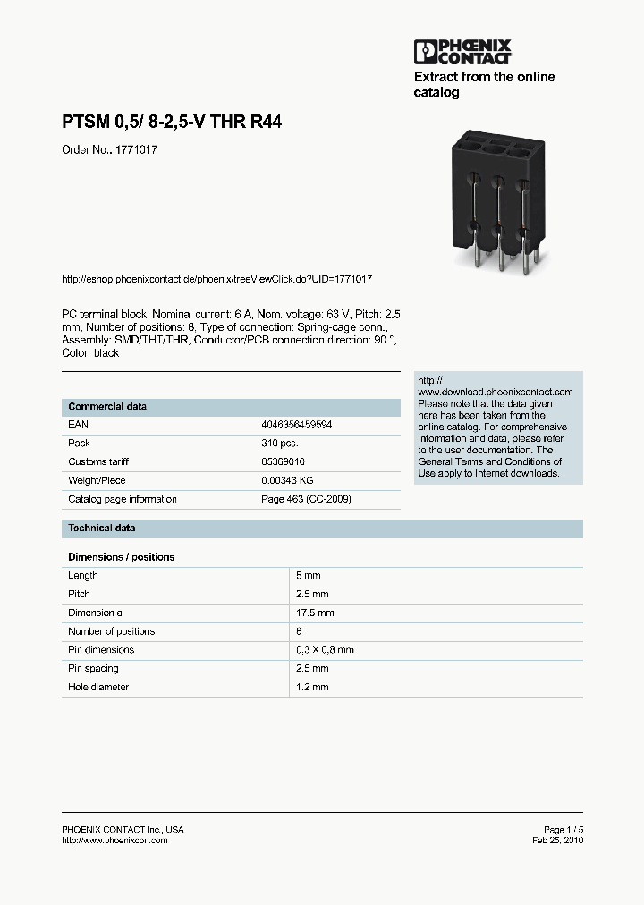 1771017_4498613.PDF Datasheet