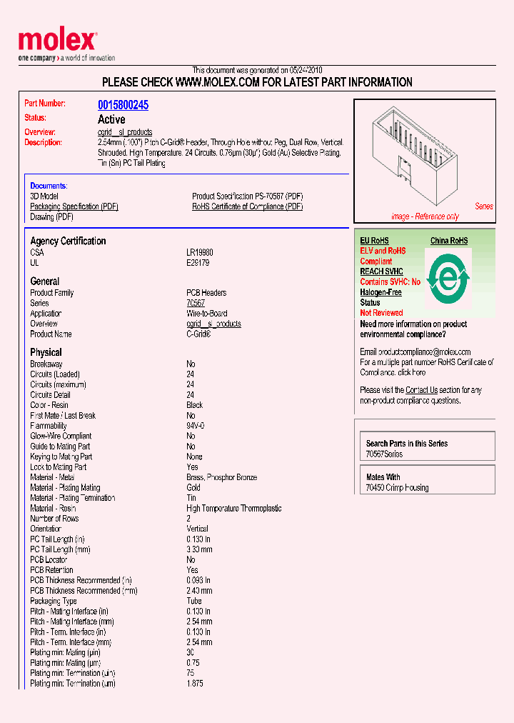 0015800245_4503989.PDF Datasheet