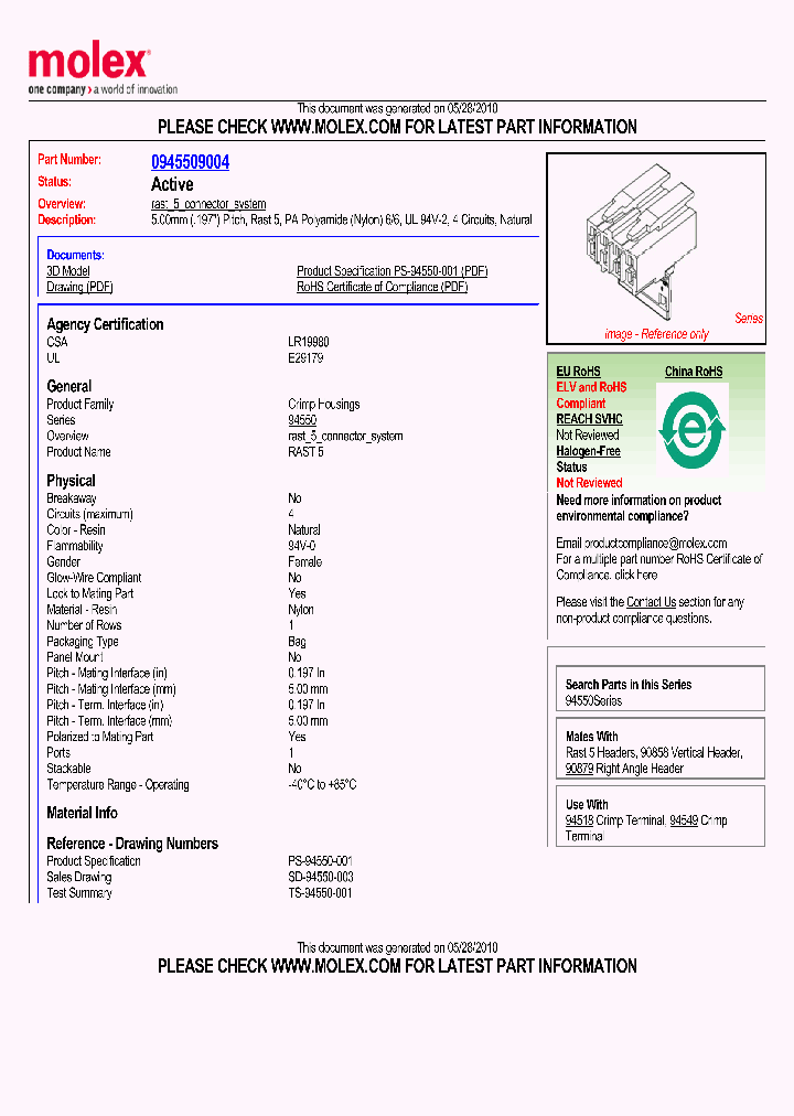 0945509004_4504841.PDF Datasheet