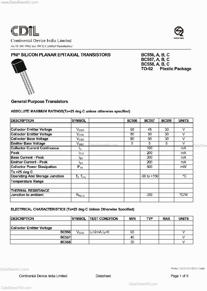 BC557B_4507146.PDF Datasheet