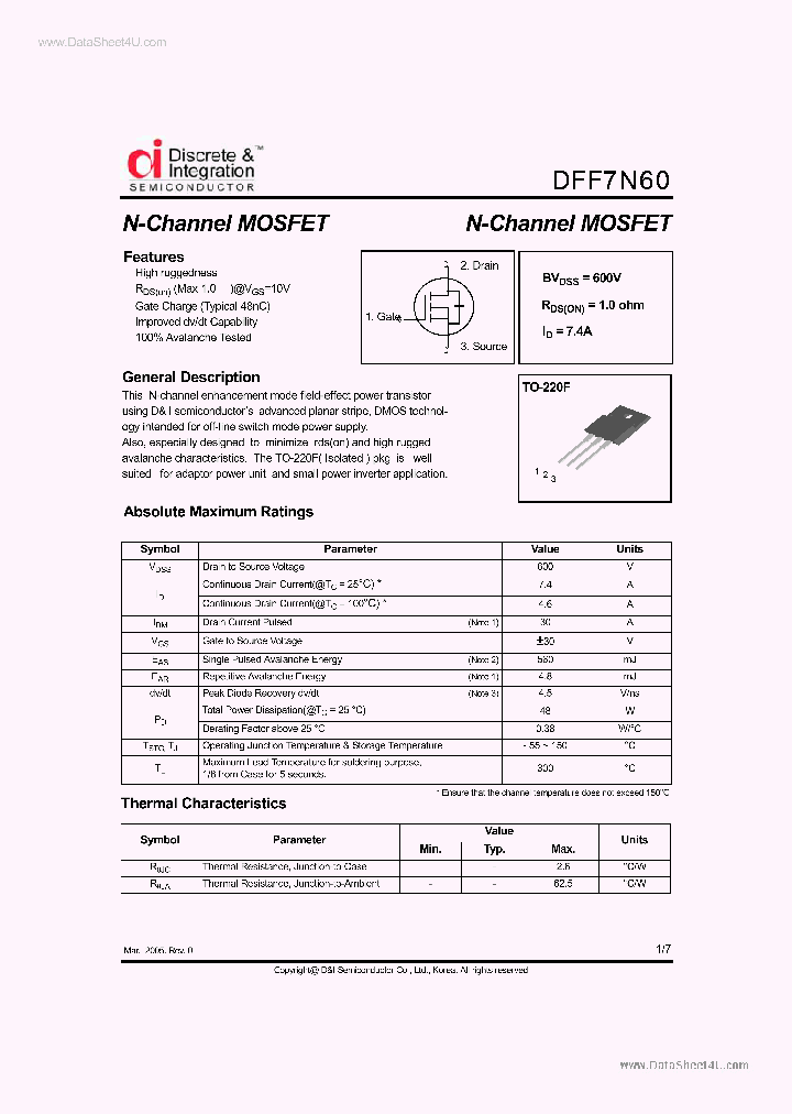 DFF7N60_4508278.PDF Datasheet