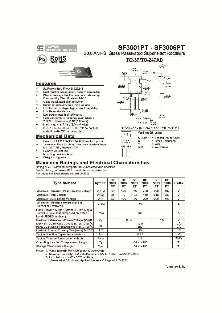 SF3001PT10_4512615.PDF Datasheet