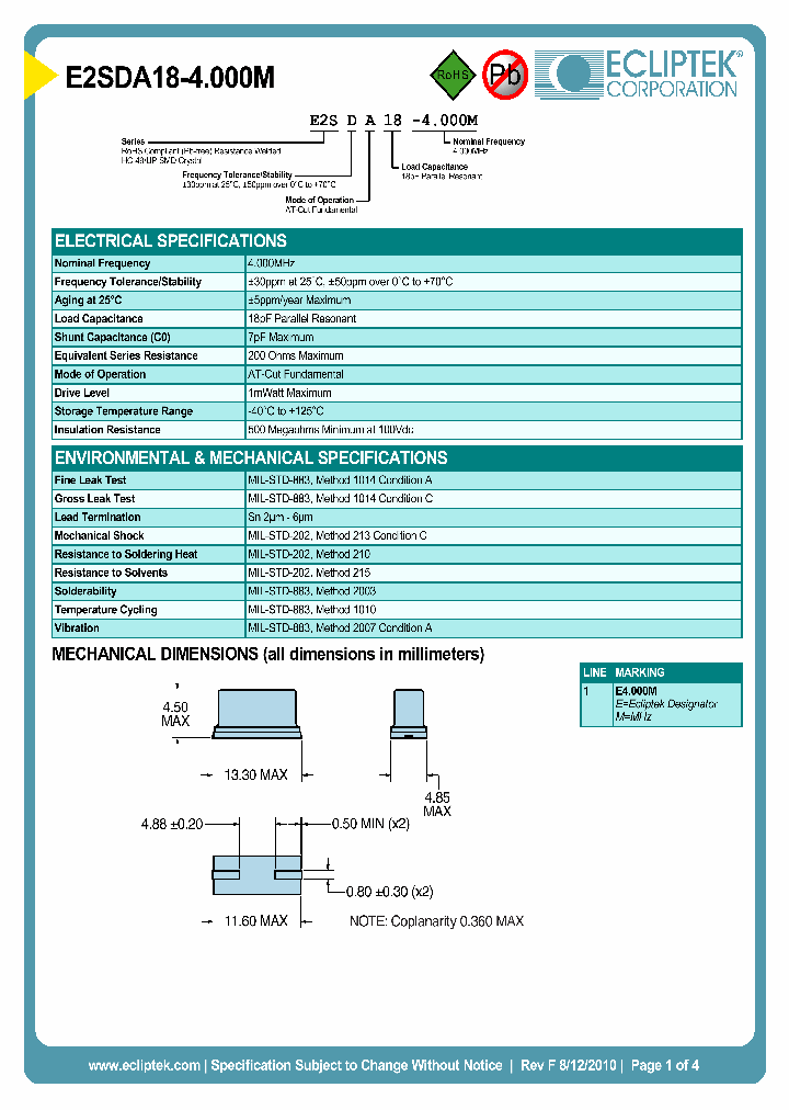 E2SDA18-4000M_4519912.PDF Datasheet