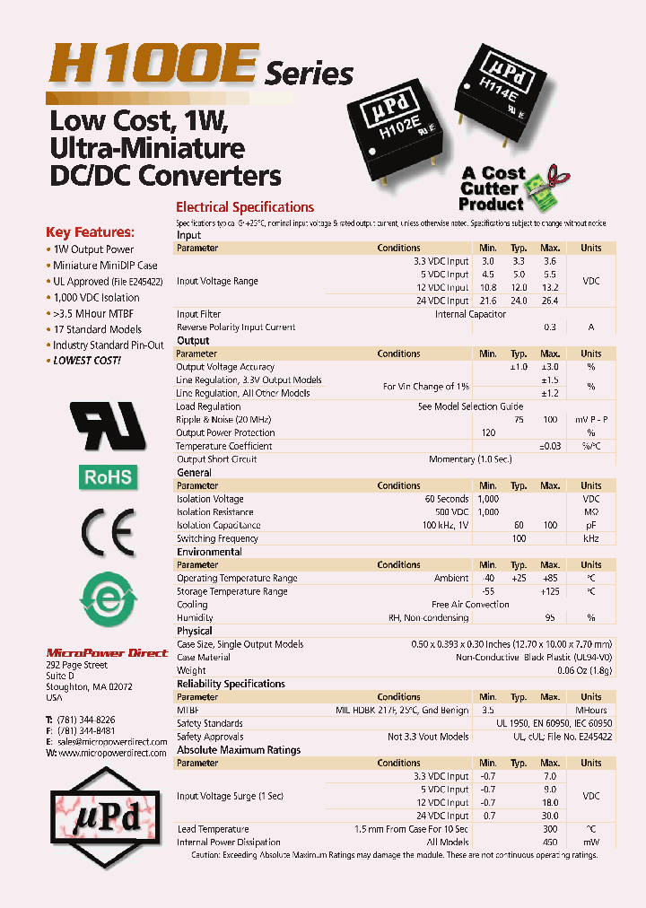 H111E_4565290.PDF Datasheet