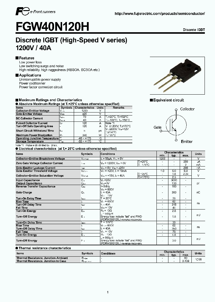 FGW40N120H_4569724.PDF Datasheet