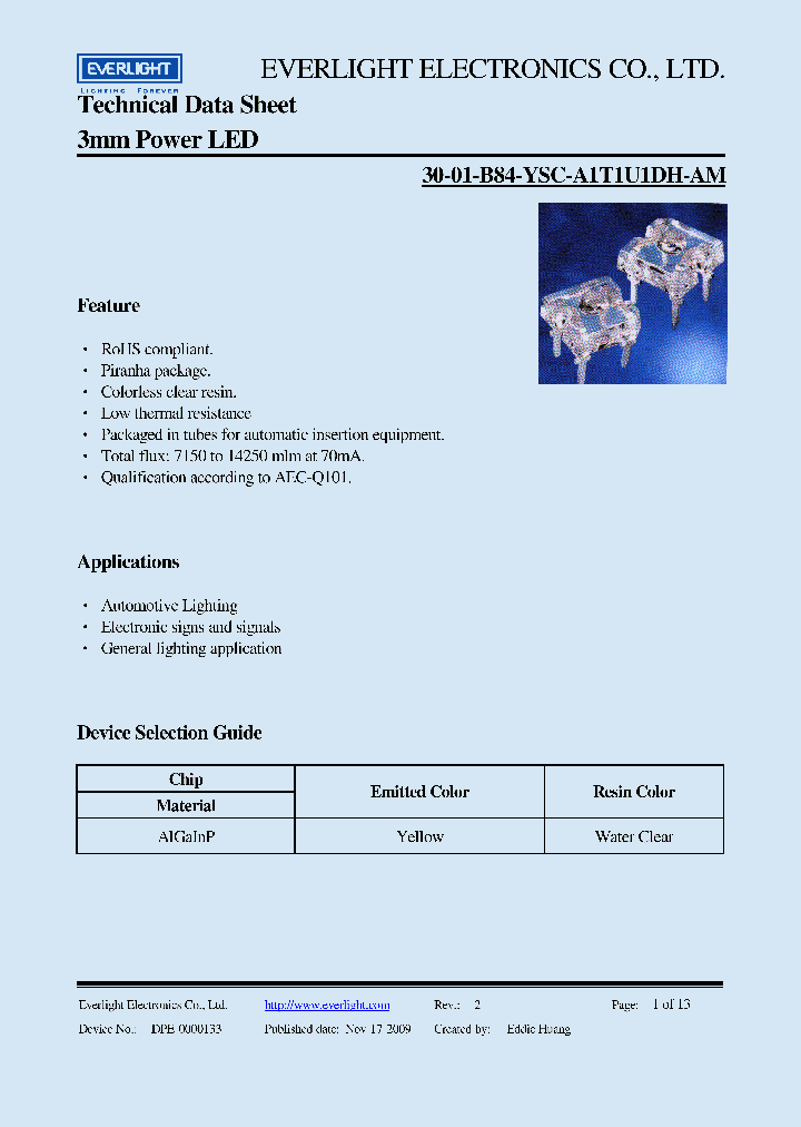 30-01-B84-YSC-A1T1U1DH-AM_4570776.PDF Datasheet