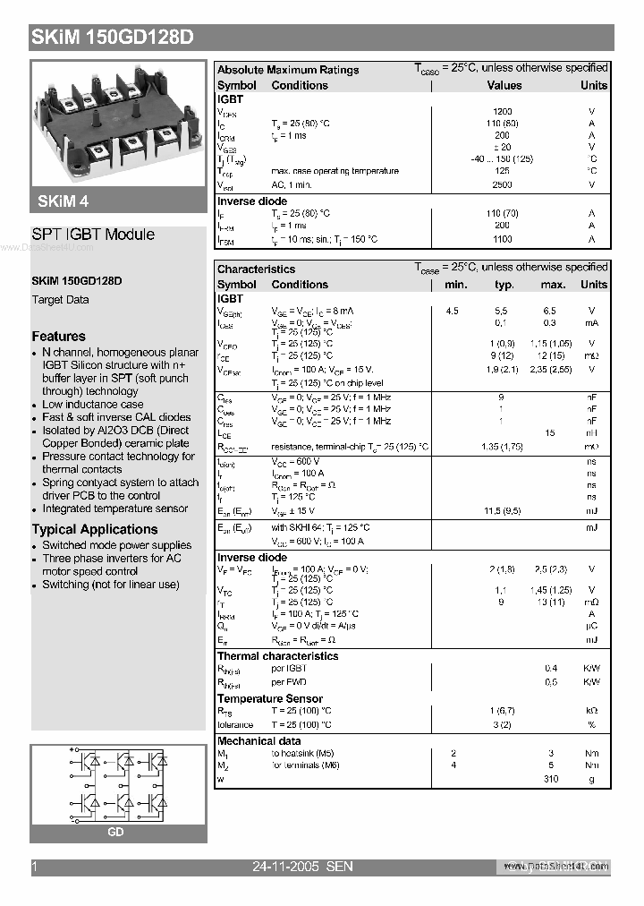 SKIM150GD128D_4586170.PDF Datasheet