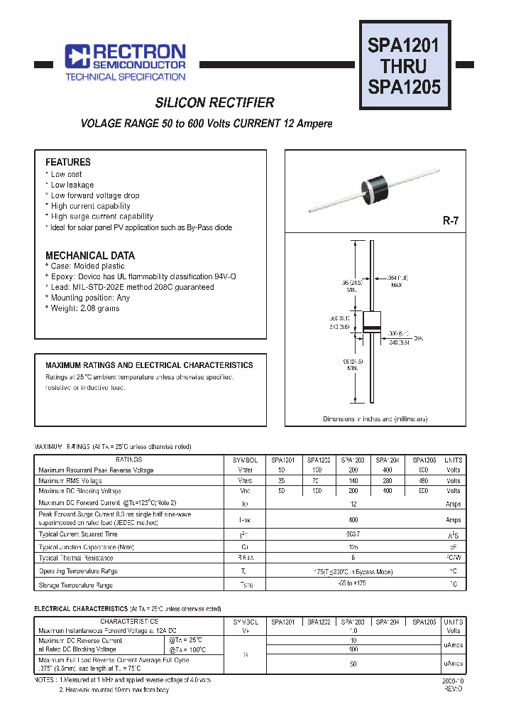 SPA1201_4599224.PDF Datasheet