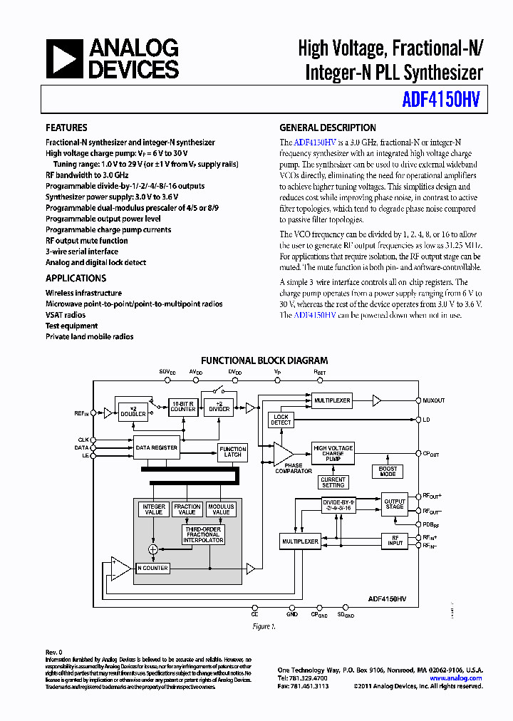 EVAL-ADF4150HVEB1Z_4601383.PDF Datasheet