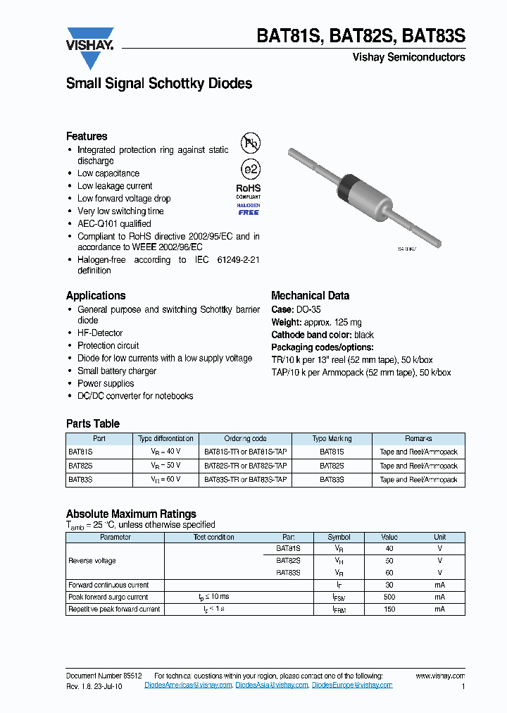 BAT81S10_4607473.PDF Datasheet