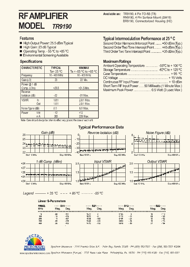 TR9190_4607494.PDF Datasheet