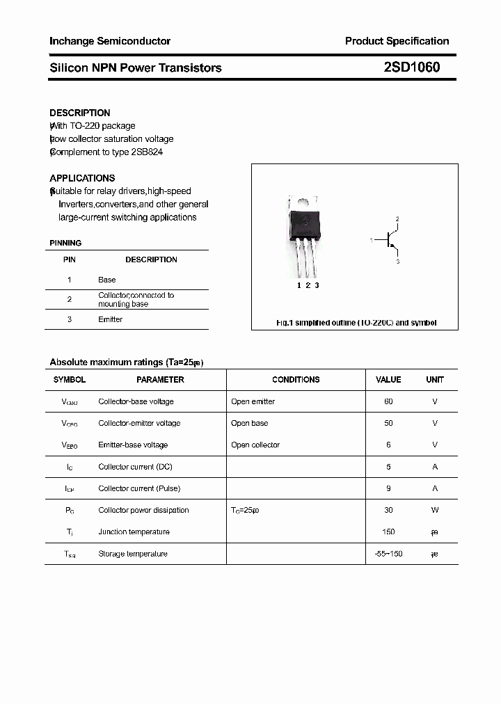 2SD1060_4614140.PDF Datasheet