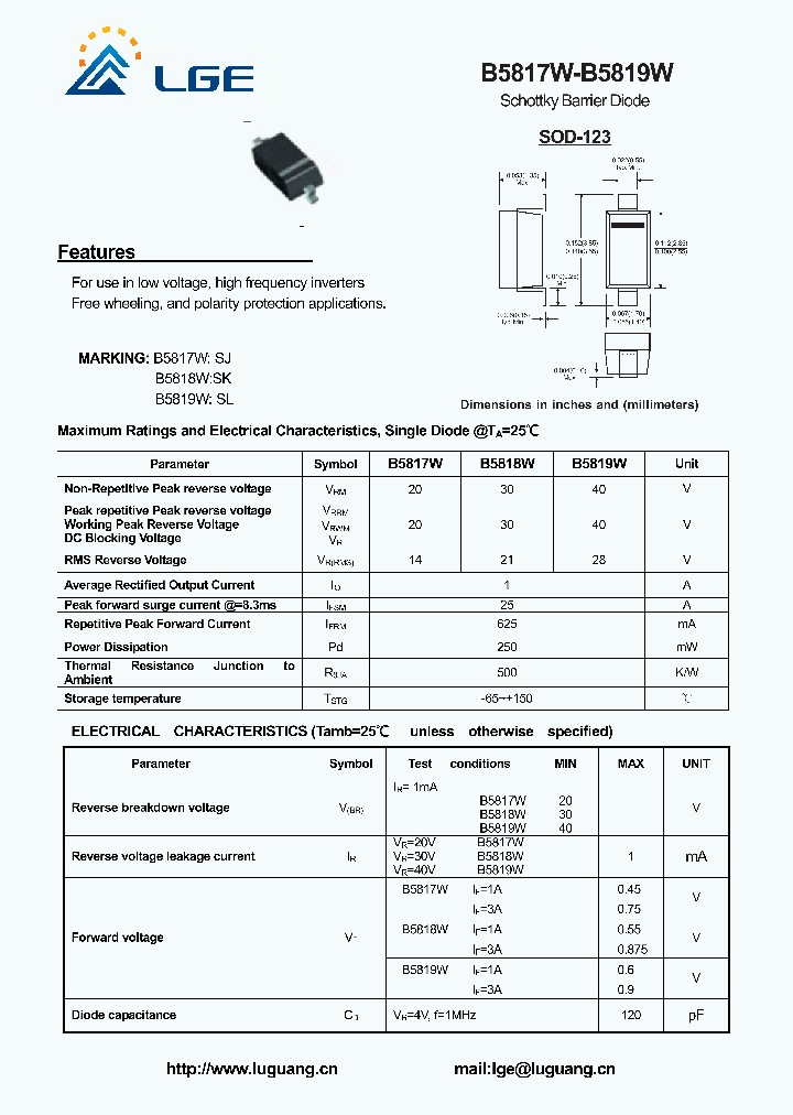 B5817W_4618924.PDF Datasheet