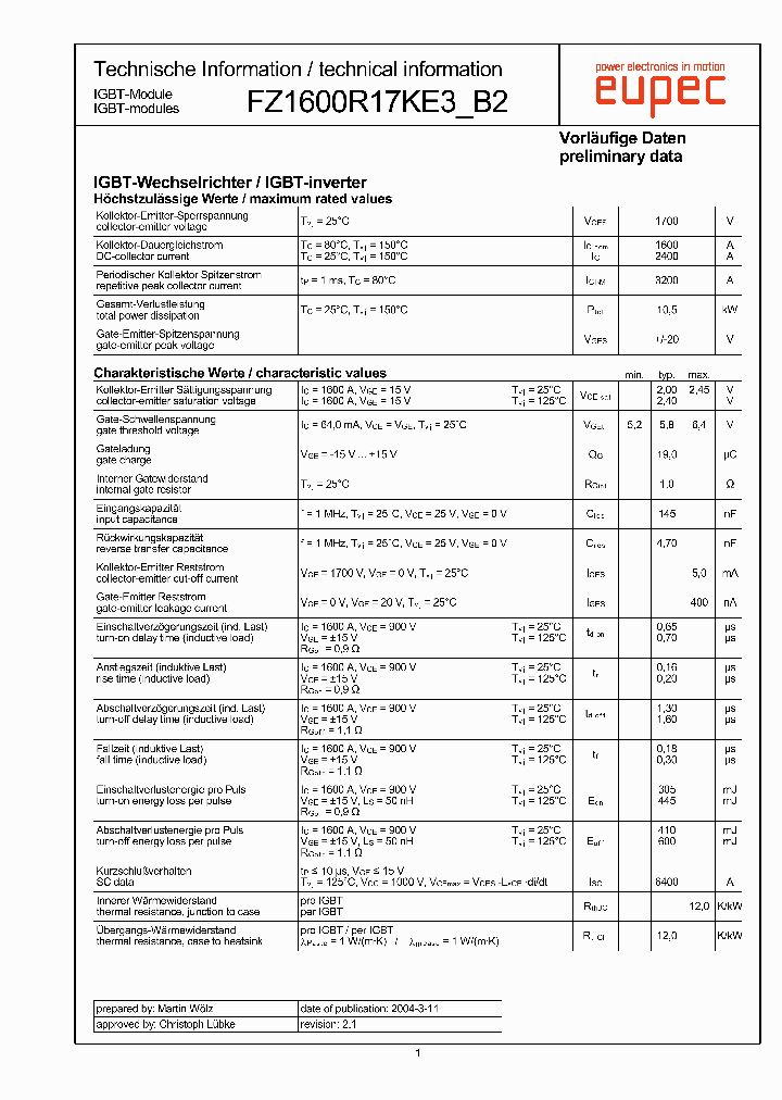 FZ1600R17KE3B2_4621955.PDF Datasheet