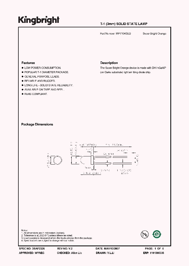 WP7104SED_4621984.PDF Datasheet