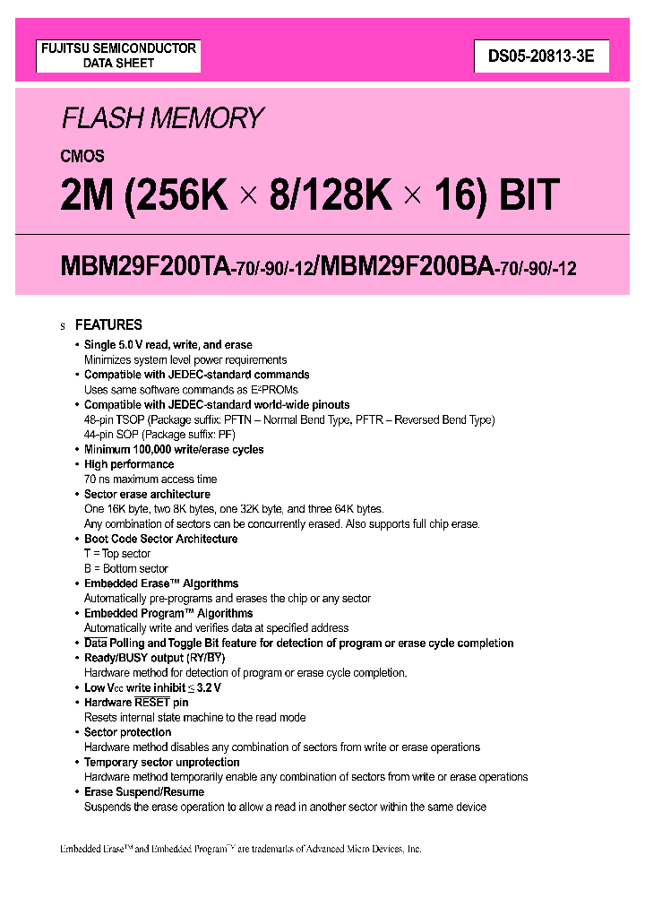 MBM29F200BA12_4624809.PDF Datasheet