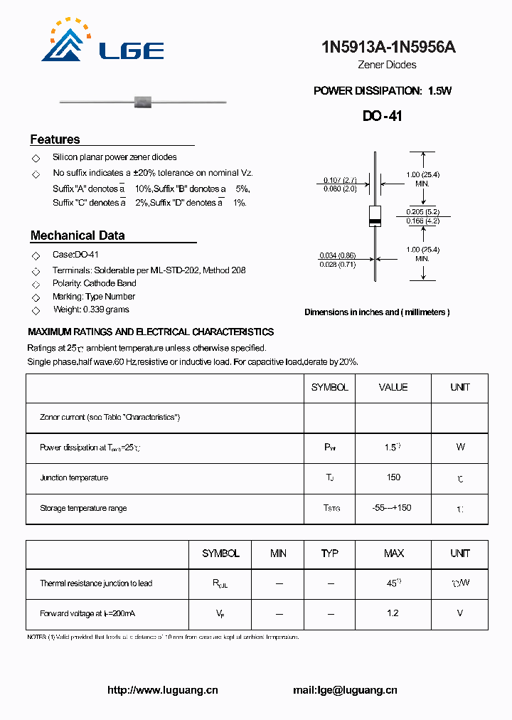 1N5943A_4642622.PDF Datasheet