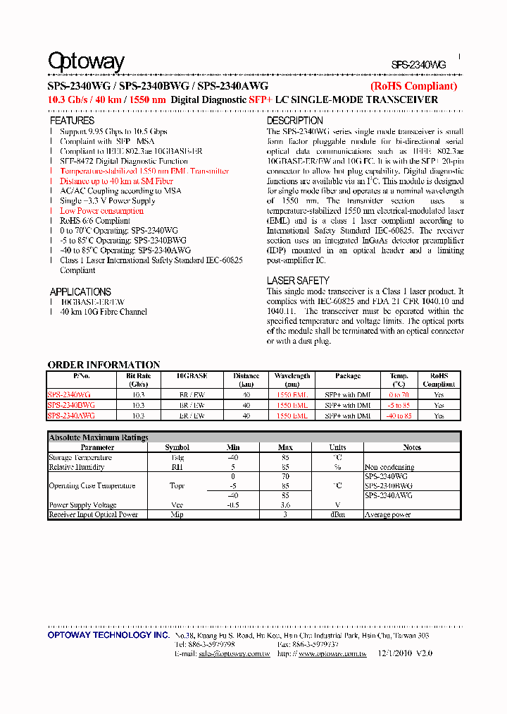 SPS-2340AWG_4651586.PDF Datasheet