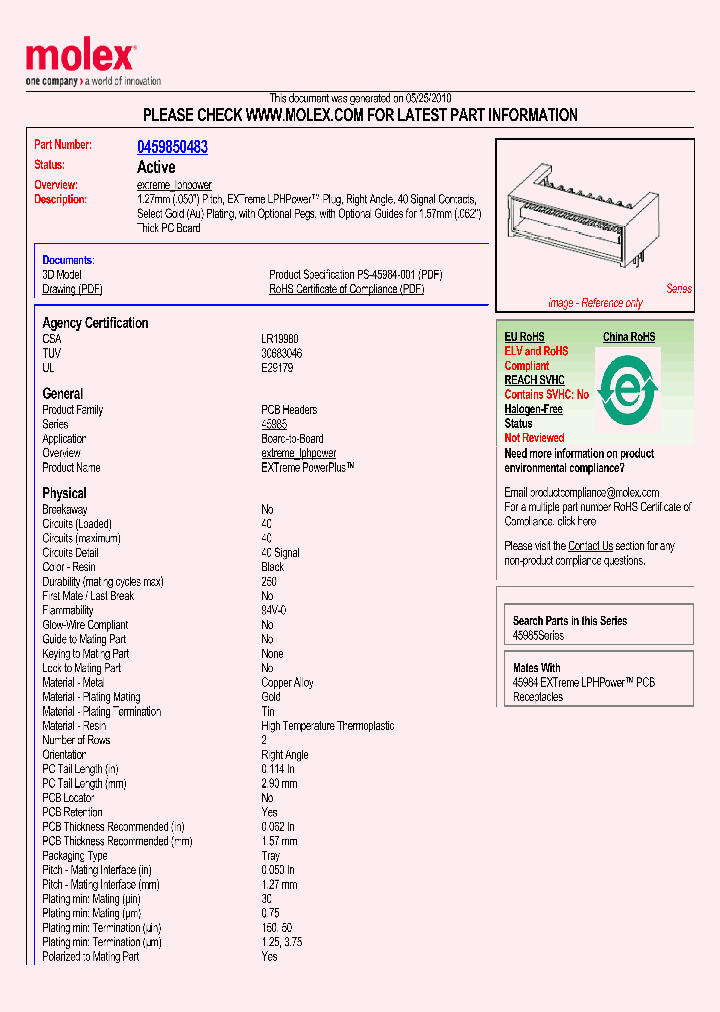 45985-0483_4661011.PDF Datasheet