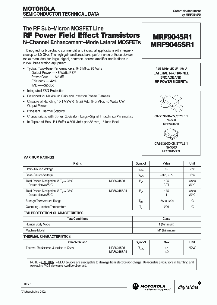 MRF9045_4666552.PDF Datasheet