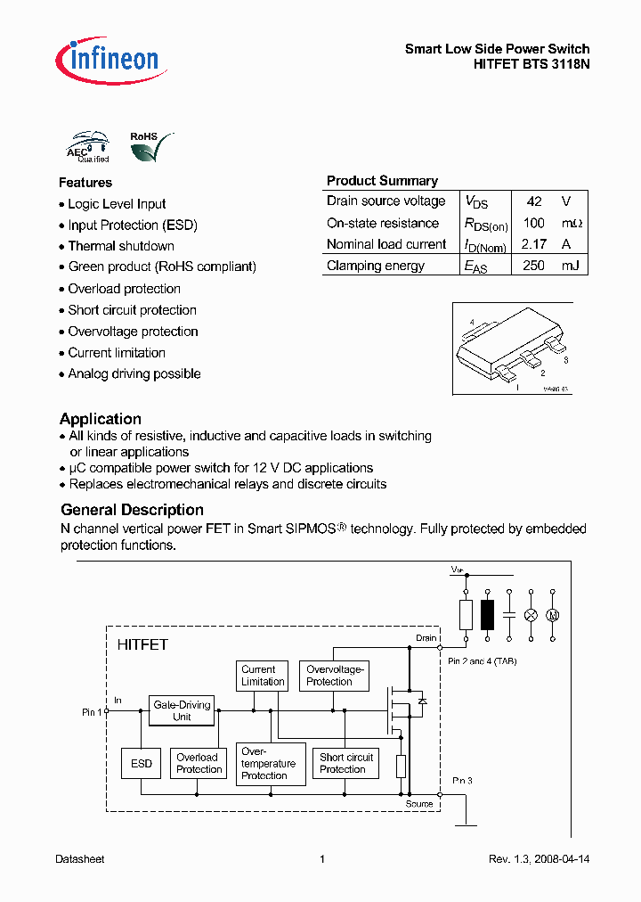 BTS3118N_4669539.PDF Datasheet