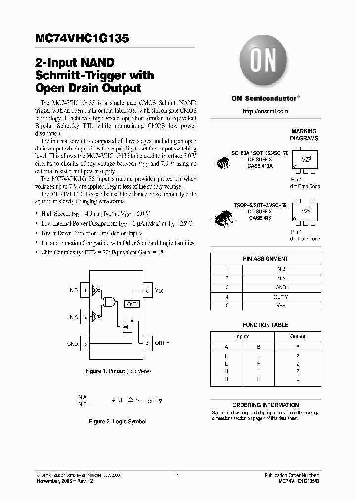 MC74VHC1G135DF1G_4680327.PDF Datasheet