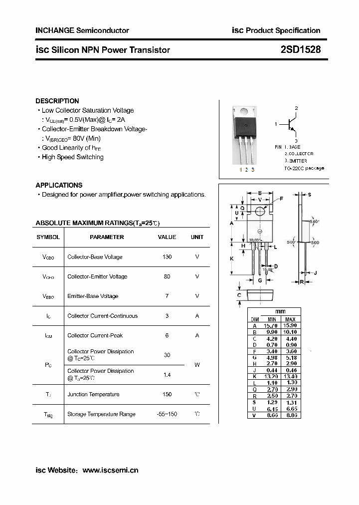 2SD1528_4684844.PDF Datasheet