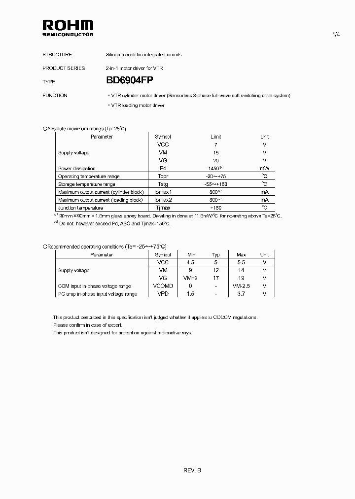 BD6904FP11_4687830.PDF Datasheet